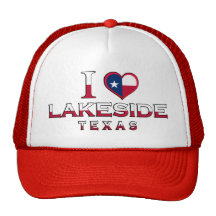 Lakeside, Texas Trucker Hat