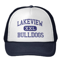 Lakeview Bulldogs Middle Cortland Ohio Mesh Hat