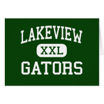 Lakeview - Gators - High School - Campti Louisiana Card