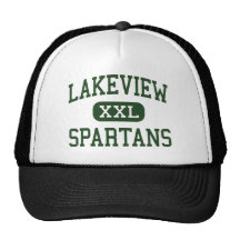 Lakeview - Spartans - High - Decatur Illinois Trucker Hats