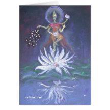 Lakshmi - carte de salutation