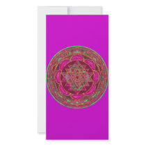 Lakshmi_Yantra_mandala Picture Card