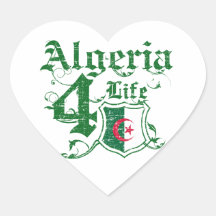L'Algérie pendant la vie Adhésifs