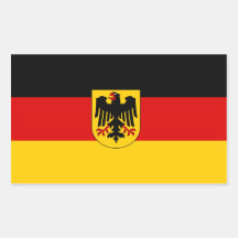 L'Allemagne/drapeau allemand Adhésif