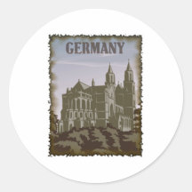 L'Allemagne vintage Autocollant