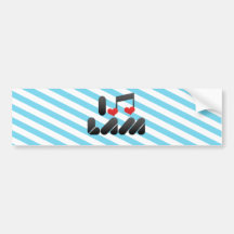 Lam fan bumper sticker