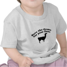Lama de drame t-shirt
