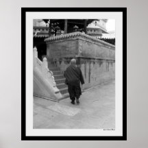 Lama Monk Print