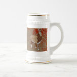 Lama Stein fleuri en bronze tasses