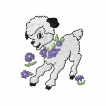Lamb embroidered shirts