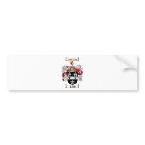 LAMB FAMILY CREST -  LAMB COAT OF ARMS BUMPER STICKERS