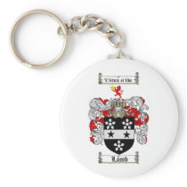 LAMB FAMILY CREST -  LAMB COAT OF ARMS KEY CHAIN