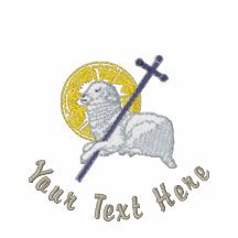 Lamb of God Embroidered Polo Shirt