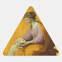 LAMB OF GOD STICKER