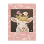 lamb postcard