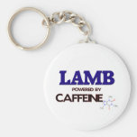 Lamb powered by caffeine keychains