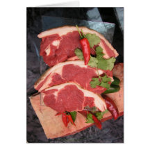 Lamb with chili card