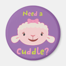 Lambie - Need a Cuddle 2 Refrigerator Magnets