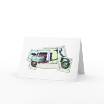 lambretta photo montage card