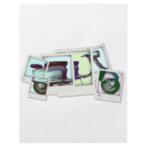 lambretta photo montage custom flyer
