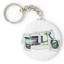 lambretta photo montage key chain