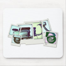 lambretta photo montage mousepads