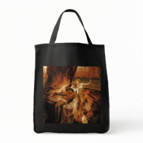 Lament for Icarus by Herbert Draper Canvas Bags