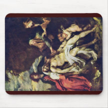 Lamentation By Dyck Anthonis Van Mouse Pad