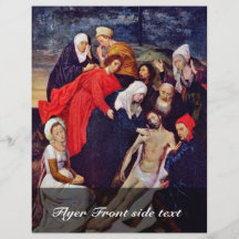Lamentation By Goes Hugo Van Der (Best Quality) Custom Flyer