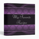 L'améthyste entoure le livre de recette