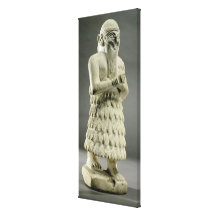 Lamgi-Mari, King of Mari, Middle Euphrates, Early Canvas Print