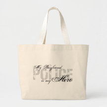 L'ami est mon héros - POLICE Sac En Toile
