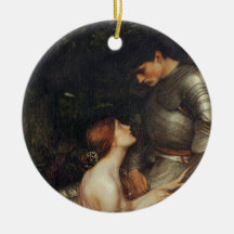 Lamia [John William Waterhouse] Christmas Tree Ornament