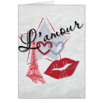 L'amour All My Love Greeting Cards