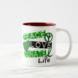L'AMOUR DE PAIX DONNENT LA VIE MUGS