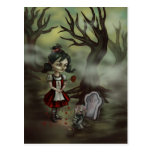 L'amour de zombi trouve l'amour vrai dans un cimet cartes postales