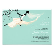 L'amour est dans le ciel - invitation nuptiale de 