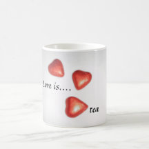 L'amour est…., thé mugs à café