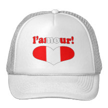 L'Amour - Love in Canadian - Valentine's Day Hats