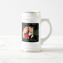 L'amour n'échoue jamais la photo épousant Stein Tasse À Café