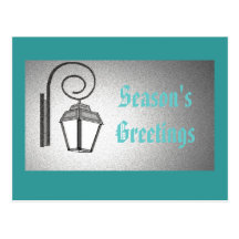 Lamp Light Post Card