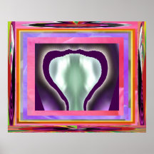 Lampe holistique Illuminating d'individu Affiche