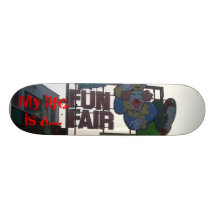 L'amusement Juste-zazzle, ma vie est…. Plateau De Skate