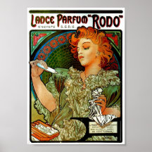 Lance Parfum Rodo Advertisement - Mucha Painting Poster