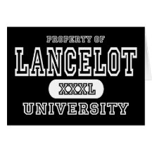 Lancelot University Dark Greeting Cards