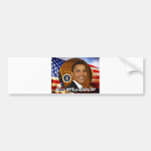 Lancement de campagne du Président Obama 2012 Autocollant Pour Voiture
