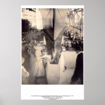 Lancement d'USS Bainbridge Posters