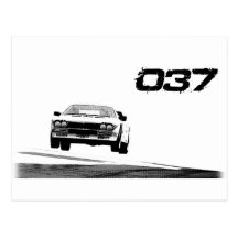 Lancia 037 postcards