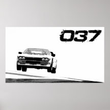 Lancia 037 Poster
