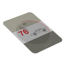 Lancia Stratos Rectangular Magnets